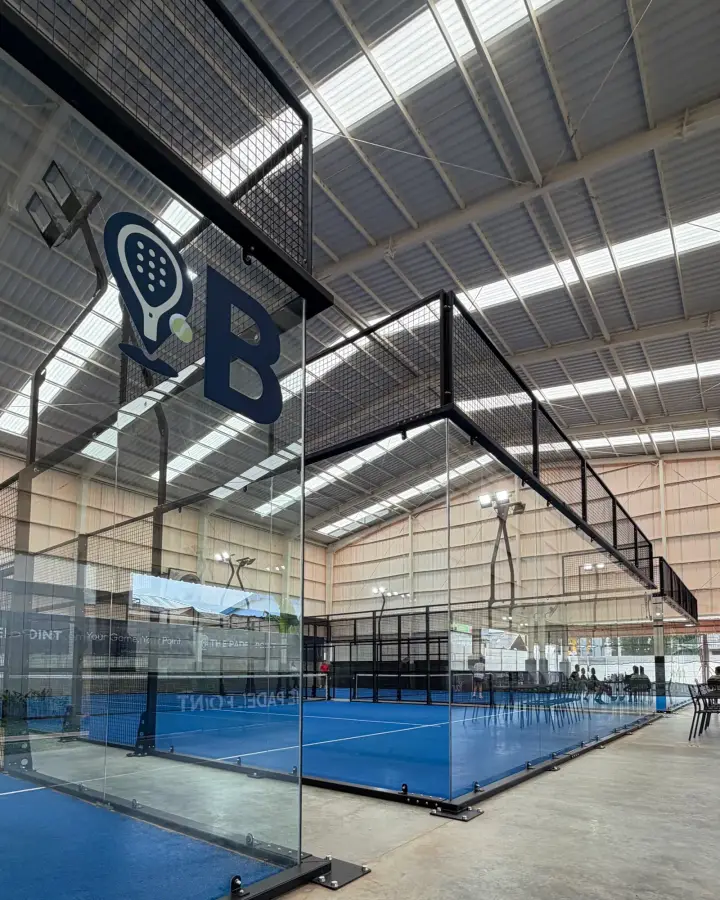 Court B under the roof